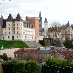 vue extérieur du château de Pau