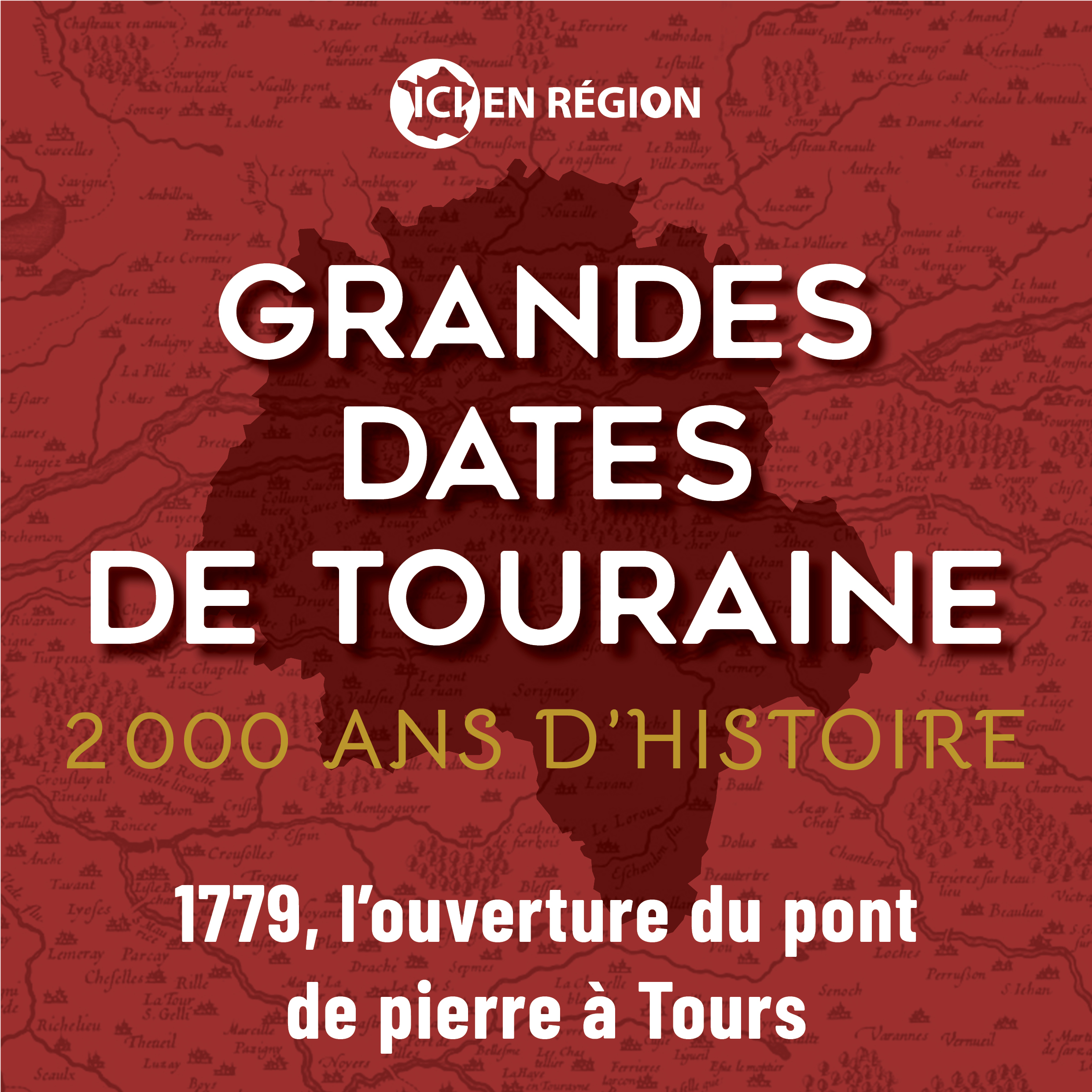 1779, l'ouverture du pont de pierre à Tours