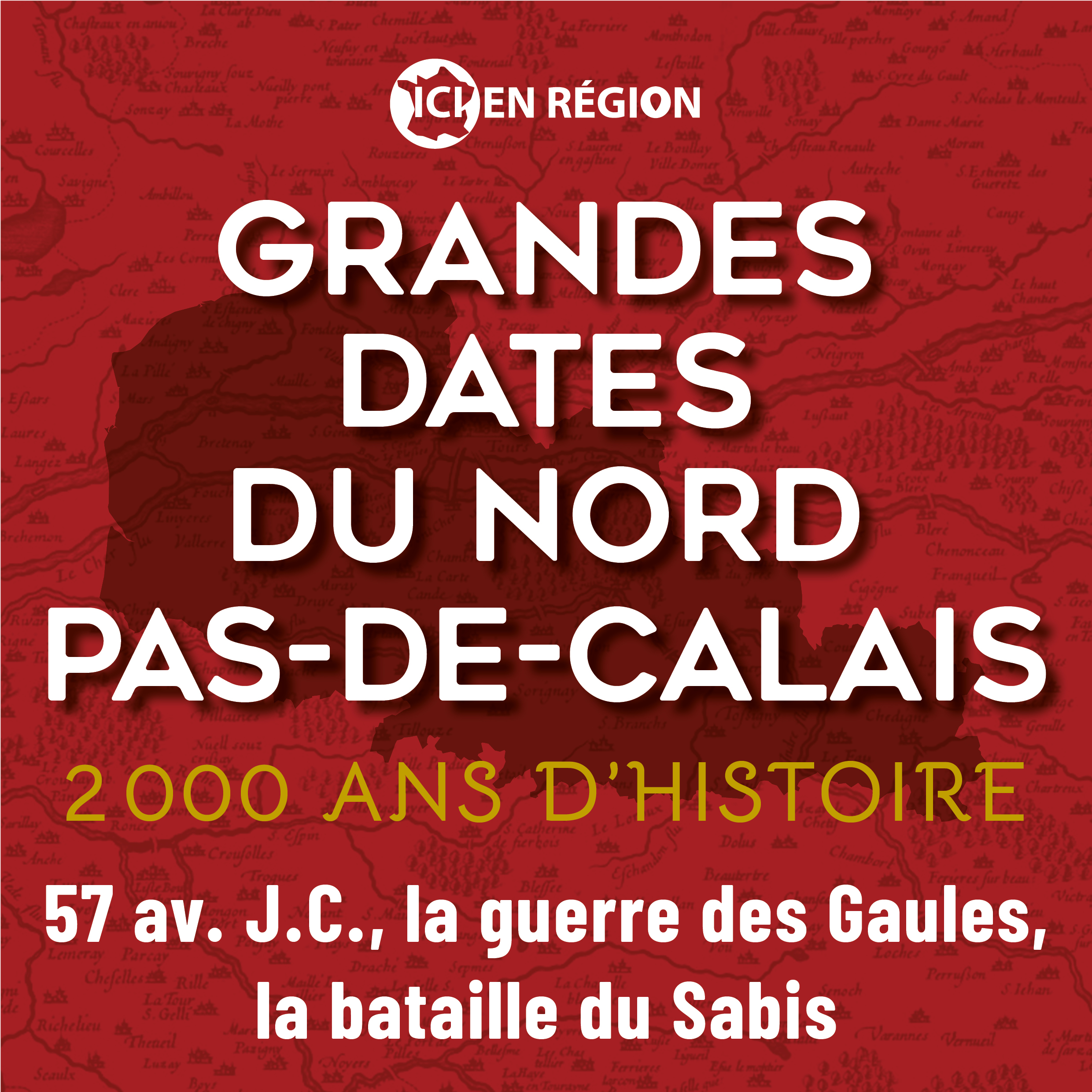 57 av. J.C., la guerre des Gaules, la bataille du Sabis