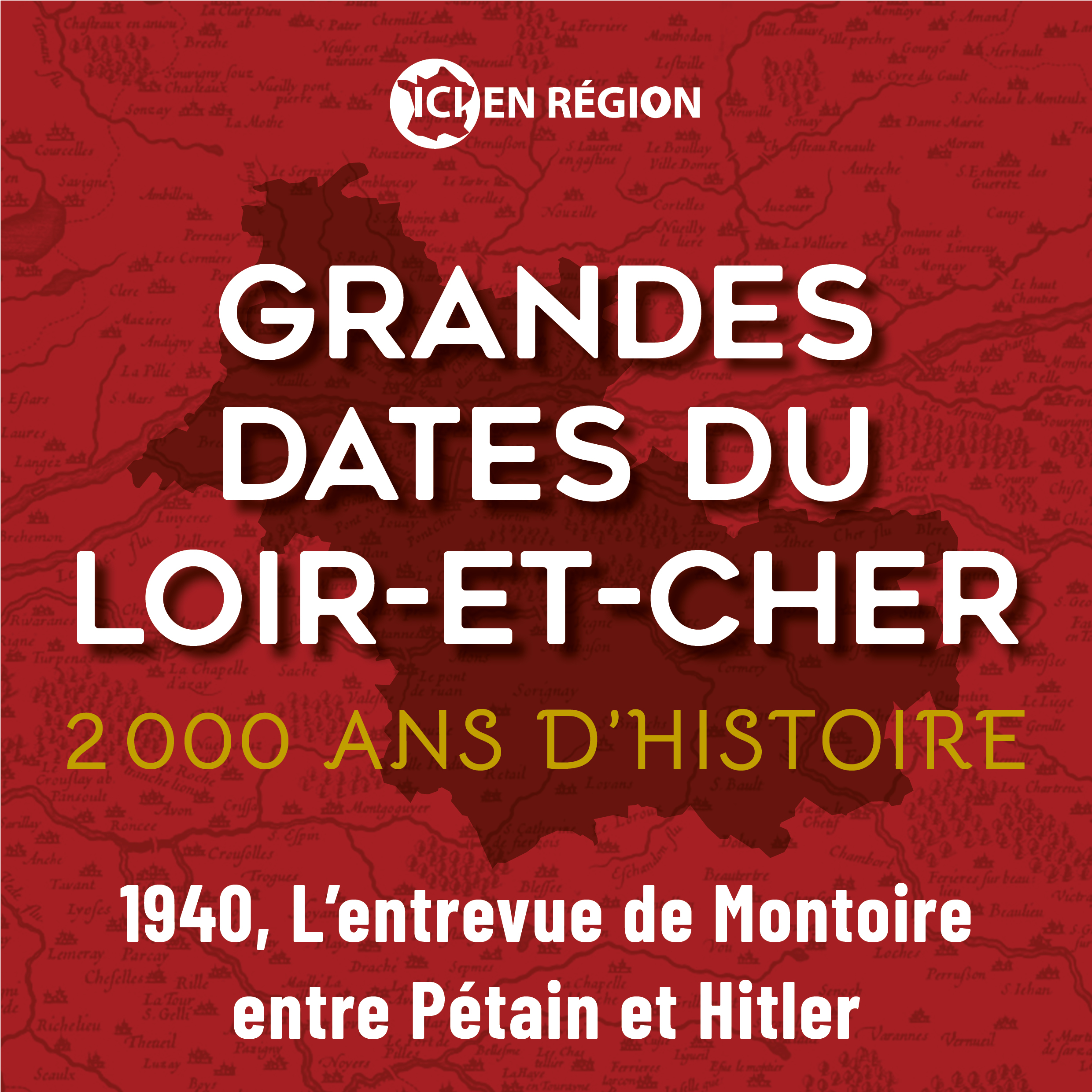 1940, l'entrevue de Montoire entre Pétain et Hitler