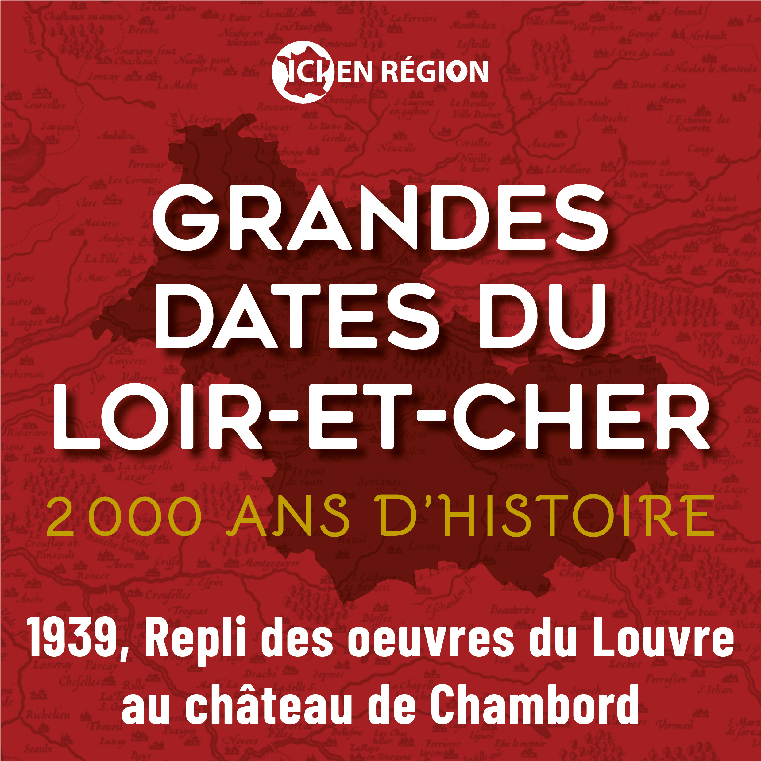 1939, repli des oeuvres du Louvre au château de Chambord