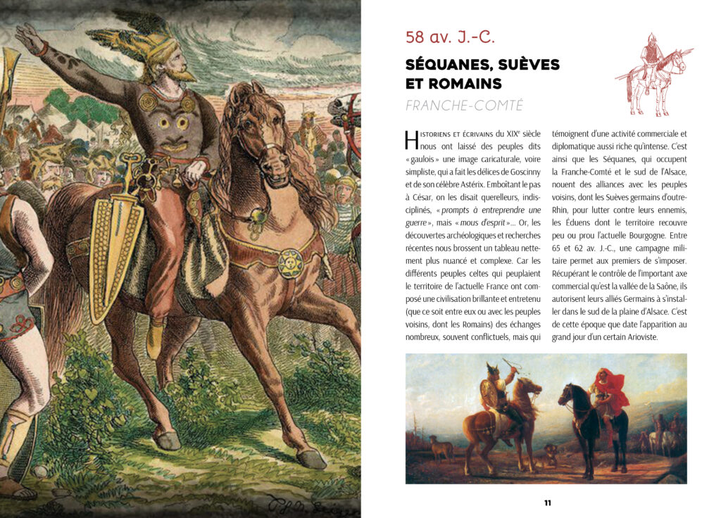 Grandes dates de Franche-Comté