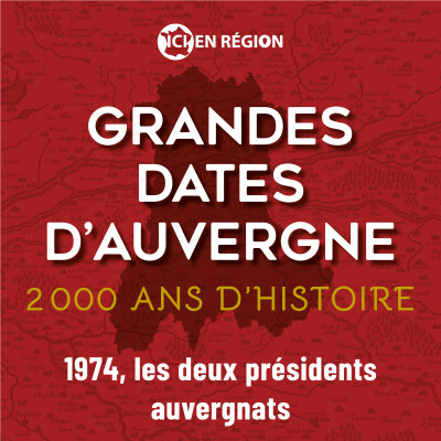 1974, les deux présidents auvergnats